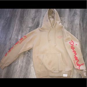 Beige / Tan Diamond Supply Co. Hoodie
